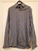 Hemd Olymp Level 5 five 39 body fit 15,5 kariert braun blau Mitte - Wedding Vorschau