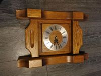 Wanduhr Holz Retro Vintage, 70er, 80er Nordrhein-Westfalen - Baesweiler Vorschau