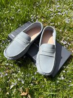 Marc O Polo Mokassins Loafer  hellblau Veloursleder Gr. 37 Bayern - Feldafing Vorschau