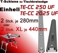 2x 280mm T-Nut Gleitschiene f. Einhell TE-cc 250 UF + cc 2025 Schleswig-Holstein - Glücksburg Vorschau