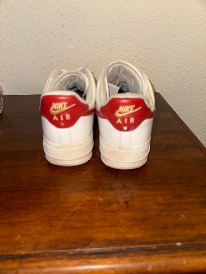 Nike Air force 1 red/white in Berlin