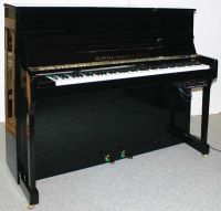 Klavier Hupfeld 118K Phonola, schwarz poliert, Renner-Mechanik Niedersachsen - Egestorf Vorschau
