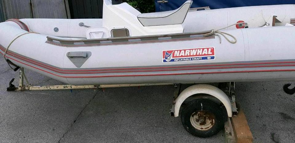 SCHLAUCHBOOT NARWAHL H400 mit Motor YAMAHA in Duisburg