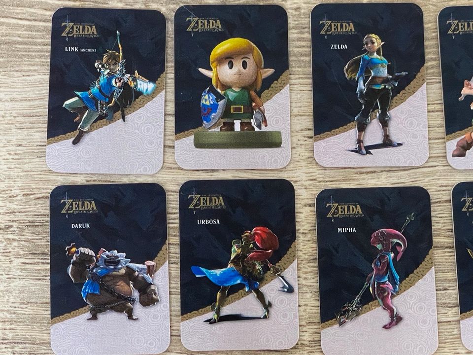 24 Amiibo Karten The Legend of Zelda Breath of the Wild BOTW TOTK in Herford