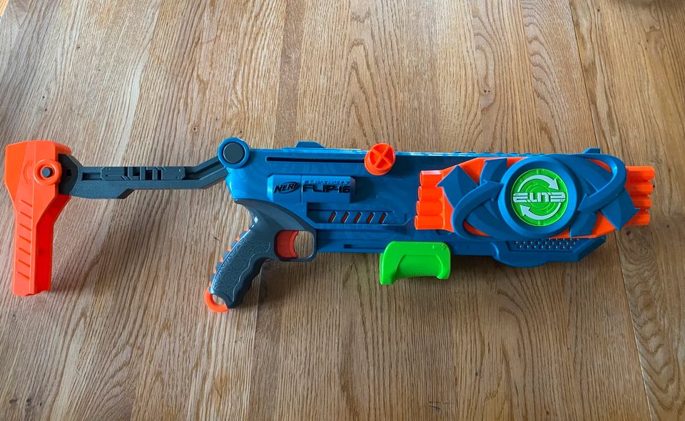 Nerf Flip-16 in Rader Insel