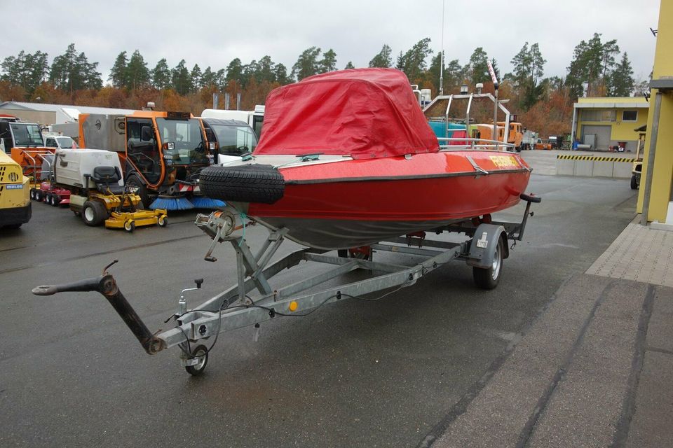 Buster L RTB Alu Feuerwehrboot Mehrzweckboot Alu 50PS inkl. MWST in Wendelstein