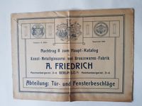 A.Friedrich Kunst-Metallgiesserei Bronzewaren Fabrik Katalog 1900 Baden-Württemberg - Leonberg Vorschau