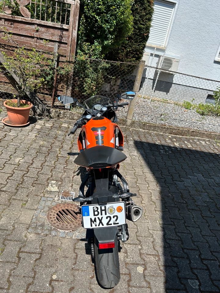 KTM RC 125 in Iffezheim