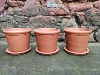 3 Terracotta-Töpfe mit Untersetzer 7l - Pflanztöpfe Blumentöpfe Hessen - Groß-Umstadt Vorschau