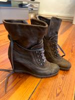Bata Leder Stiefel Blockabsatz Baden-Württemberg - Heidelberg Vorschau