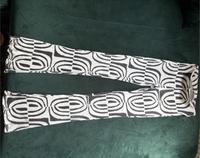 Schwarz weiße Zebra Stoff Leggings leichter Schlag unten Zebra S Hessen - Darmstadt Vorschau