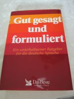 Buch "Gut gesagt und formuliert" Bayern - Schönwald Oberfr. Vorschau
