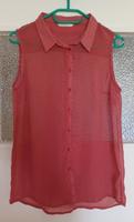 Shirt Bluse Blusenshirt ärmellos rot Gr. M Brandenburg - Welzow Vorschau