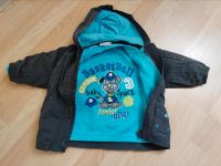 3 in 1 Jacke mit Kapuze, anthrazit grau/türkis, Gr. 80 Brandenburg - Neuenhagen Vorschau