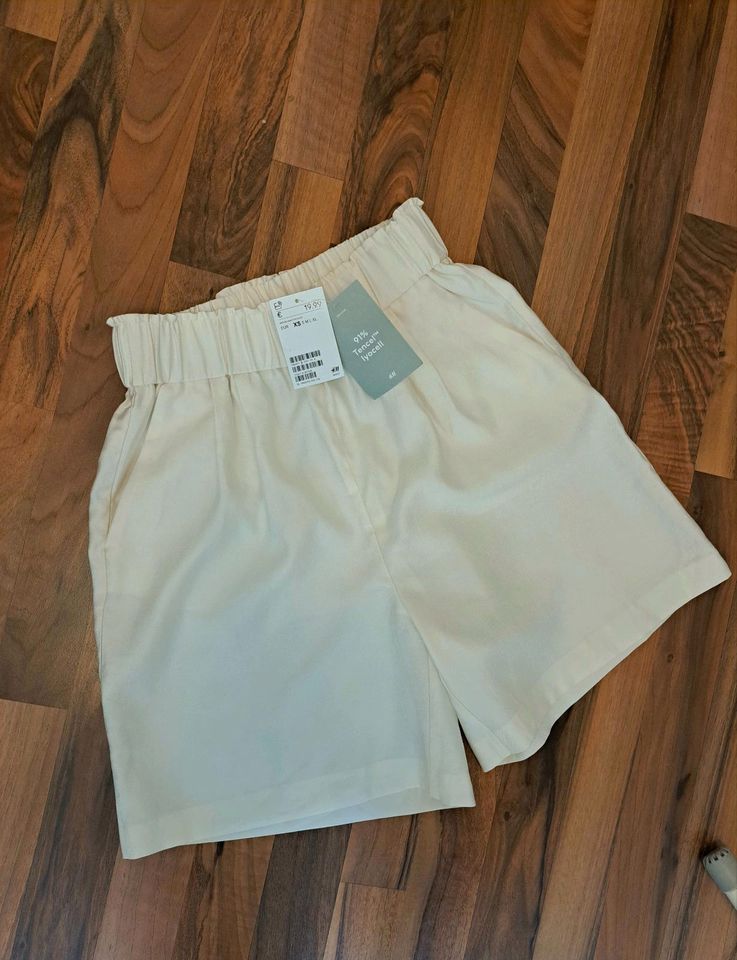 H&M Kurze Hose XS Neu mit Etikett in Neckargemünd