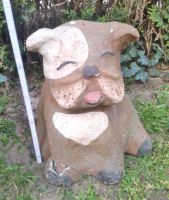 Ein leben ohne Mops ist möglich aber... Deko Hunde Figur groß Bayern - Bayreuth Vorschau