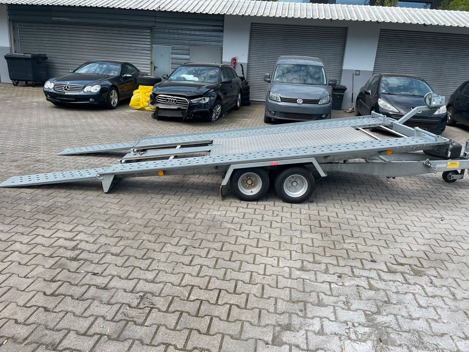 Fahrzeugtransporter Kippbar 2600 kg gebremst in Kelkheim