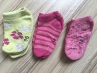 3 paar Füßlinge Sneakersocken rosa gelb Gr. 19-22 Bayern - Tapfheim Vorschau