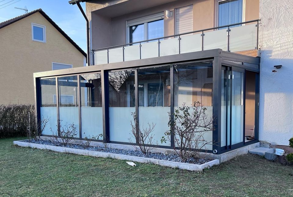 Wintergarten/Terrassenüberdachung/Sonnenschutz/Pergola/Carport✅ in München