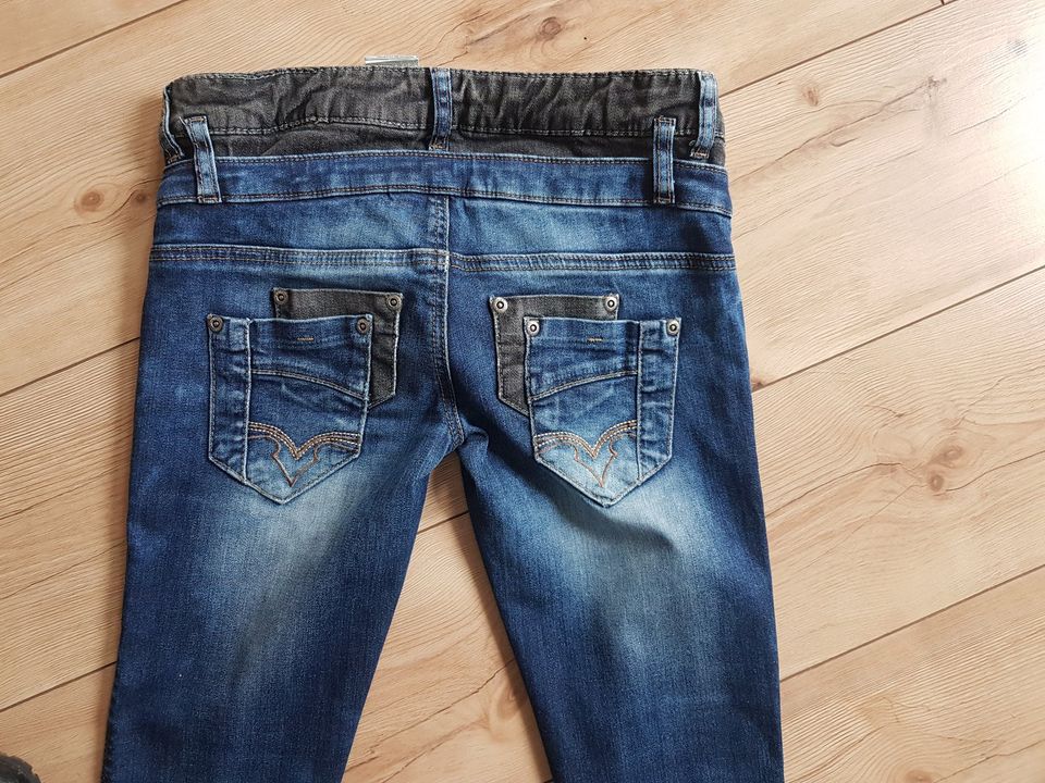 RAINBOW SLIM  Damenjeans Jeans blau Gr. 32 in Roßdorf