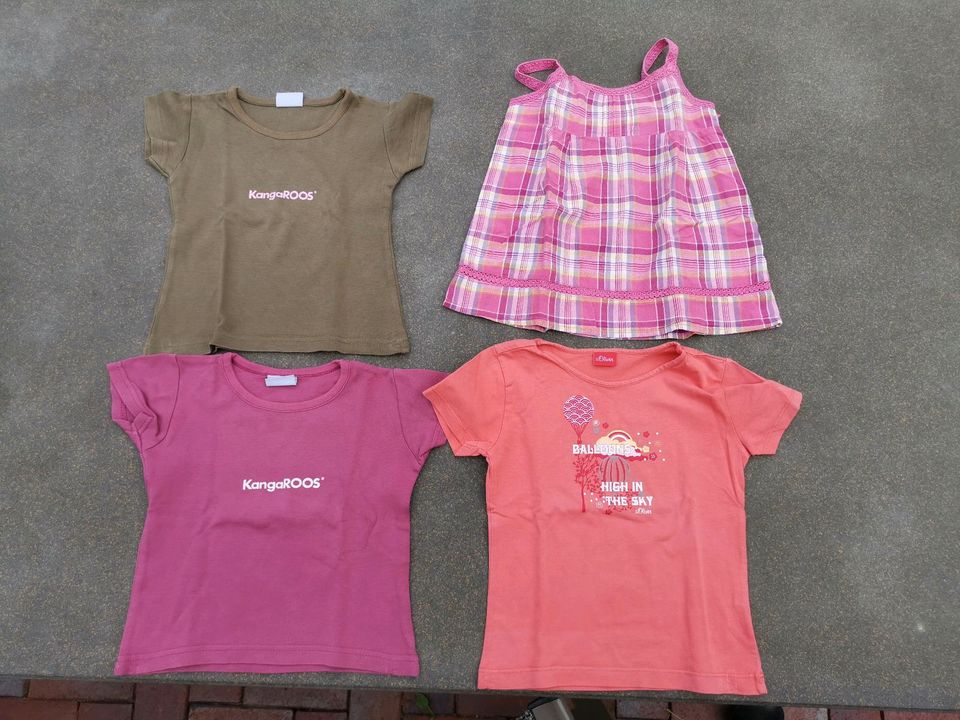 Paket Mädchen Gr. 104 T-Shirts in Einhaus