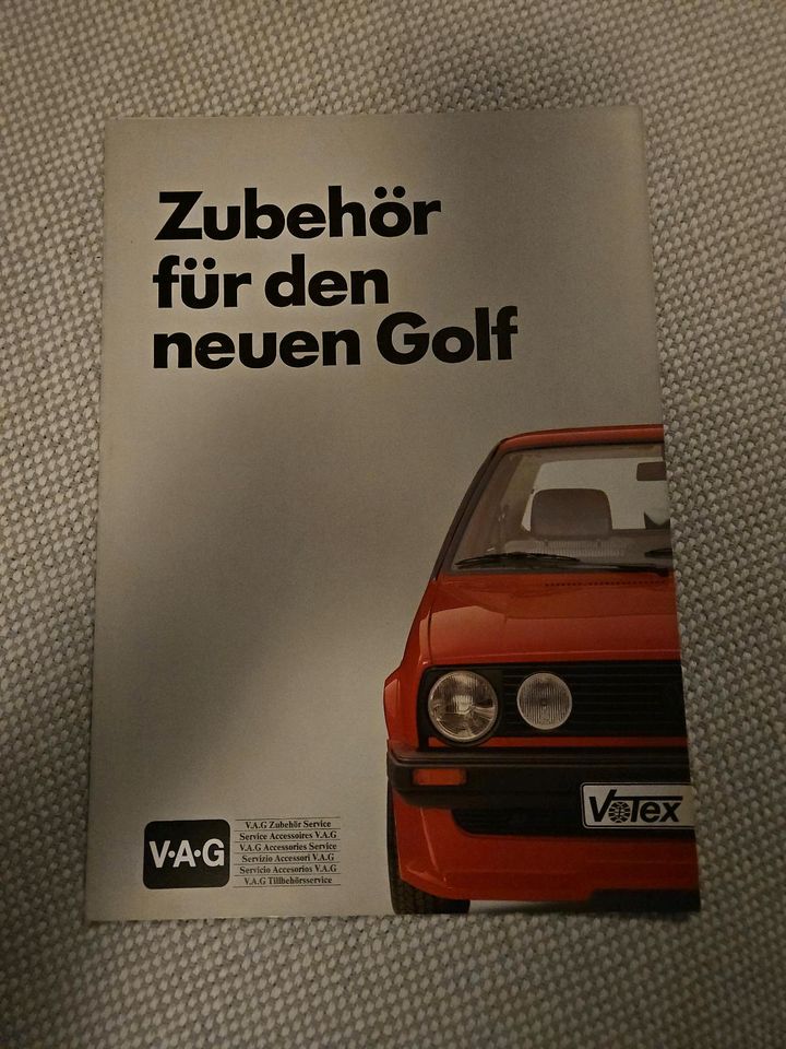 Brochure prospekt  Volkswagen Golf  Votex  DE in Aachen