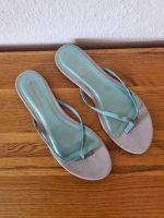 Tamaris Sandalen Flip Flops Zehentreter Gr. 40 mint mit grau Bayern - Johannesberg Vorschau