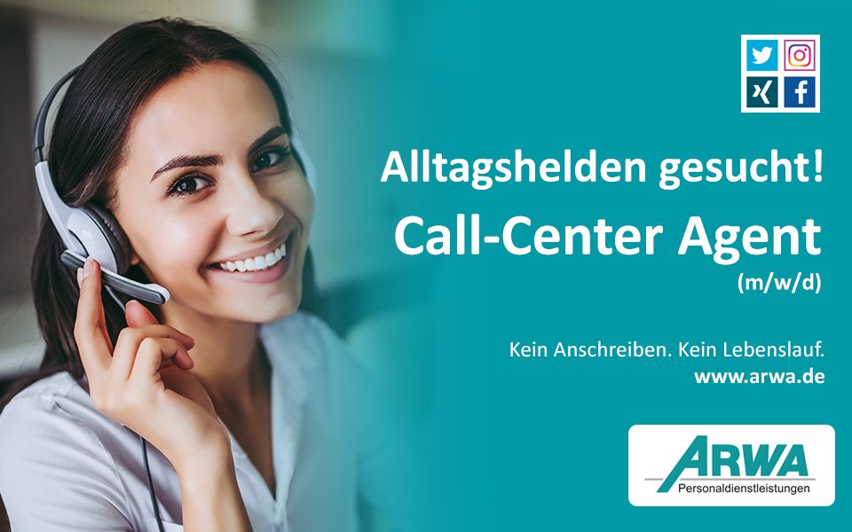 Call Center Agent (m/w/d) - ARWA Oldenburg in Oldenburg