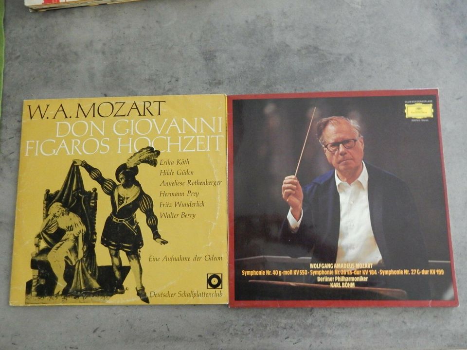 10x Mozart Vinyl LP Schallplatten in Bochum