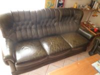 Leder Couch Garnitur 3 teilig Vintage Antikleder Bayern - Regensburg Vorschau