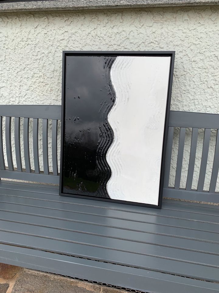 TK-Kunst Struktur Resin Epoxidharz 3D Gemälde abstrakte Acryl in Oberthal