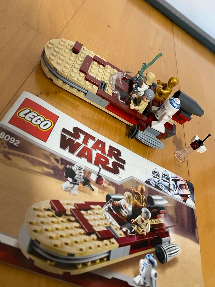 Lego Star Wars 8092 (Eine Figur fehlt) in Bühlertal