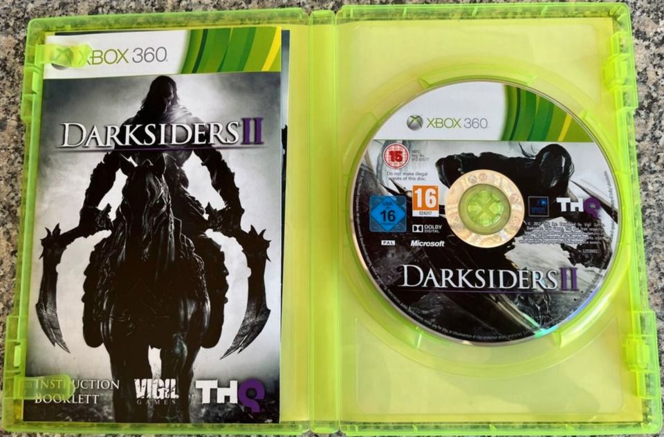 Darksiders II - Limited Edition Xbox 360 super Zustand + Handbuch in Niederroßbach