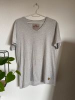 QS S-Oliver Basic V Neck Shirt grau in L Baden-Württemberg - Rottweil Vorschau