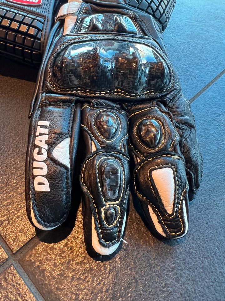 Motorrad Handschuhe Ducati Spidi Corse c3 Gr. S in Windach