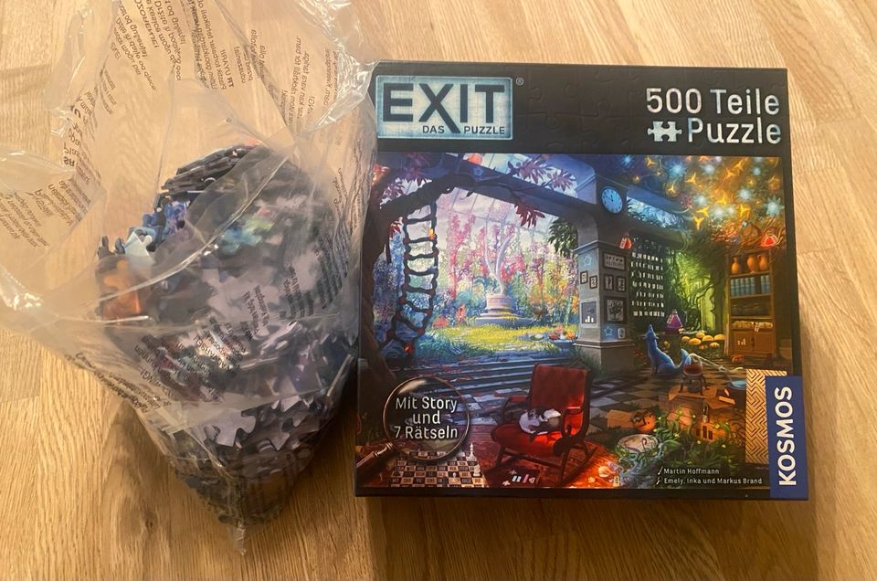 Exit Spiel 500 Teile Puzzle Exit Das verborgene Atelier in Kiel