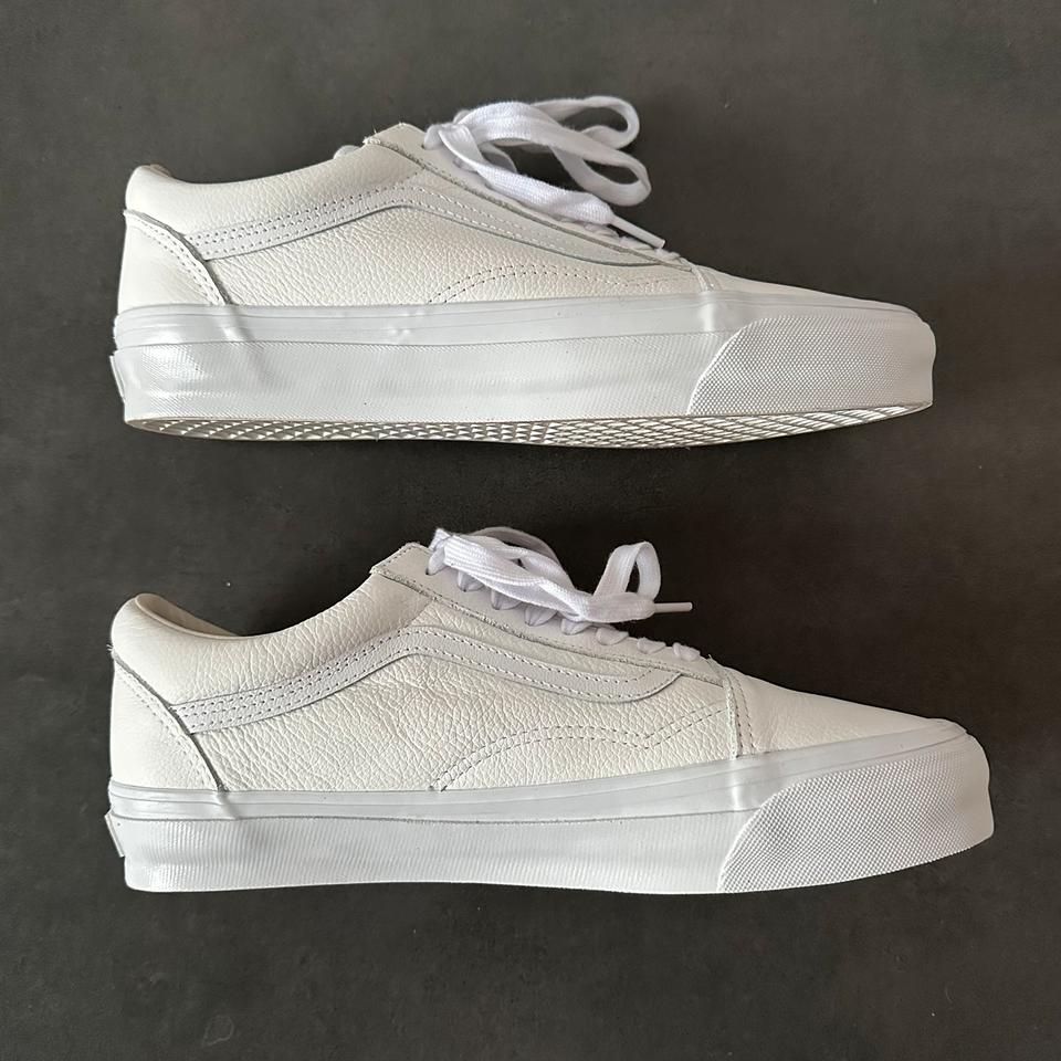 Vans Old Skool Lx Leather White/White Größe 44 Neu! OVP! in Holzwickede
