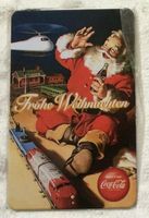 COCA-COLA Blechschild / Blech-Postkarte Weihnachtsmotiv Dresden - Räcknitz/Zschertnitz Vorschau