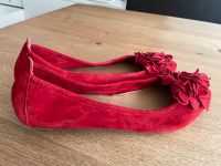 Schuhe, Damenschuhe,Ballerina,fast neu, Minozzi Milano,Gr.37,Rot Baden-Württemberg - Karlsruhe Vorschau