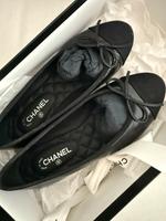 Chanel / Schuhe / Ballerina / Leder Bergedorf - Hamburg Altengamme Vorschau