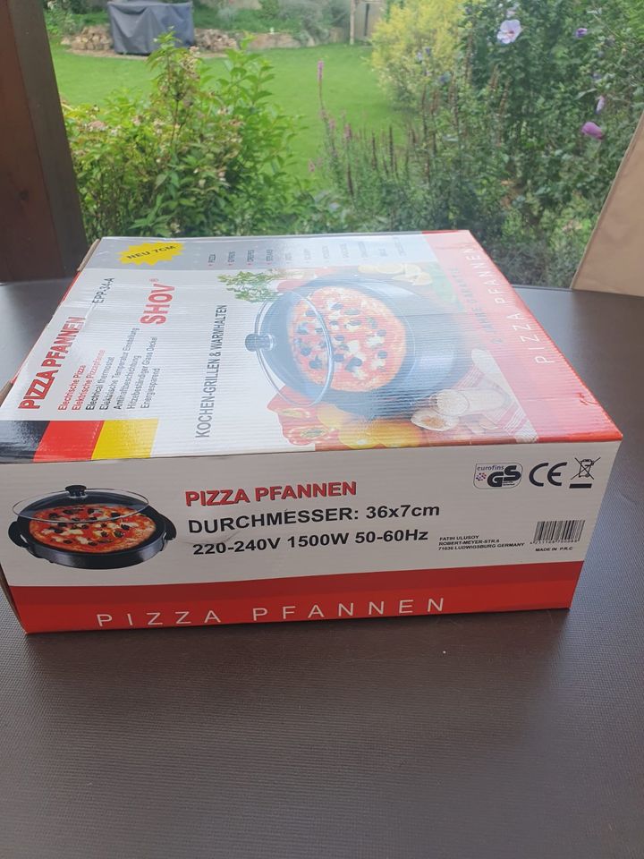 Elektrische Pizzapfanne in OT Ubstadt