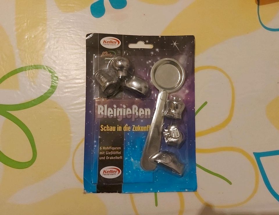 Zinngießen, Bleigießen *NEU & OVP* 6 Figuren, Silvester, selten