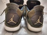Schuhe Air Jordan 4 Retro Style Craft Medium Oliv Gr. 37,5 Niedersachsen - Hameln Vorschau
