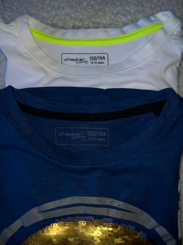 2x TShirts im Set in Gr 158/164 in Meerane