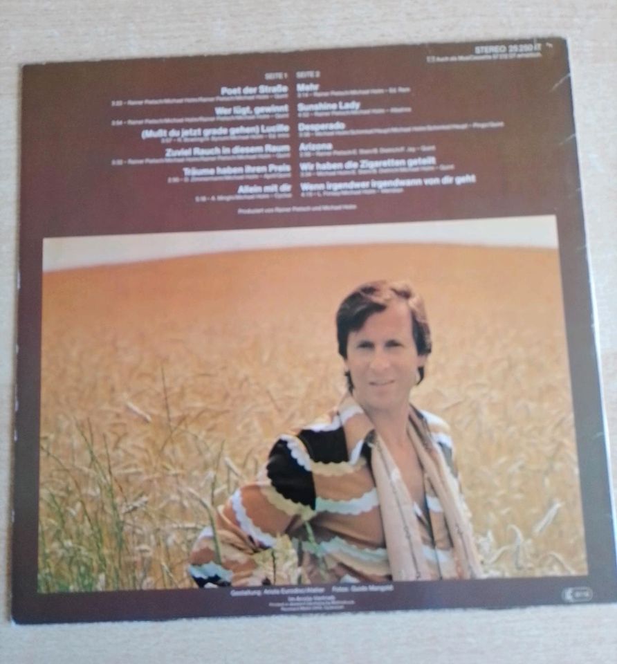 Michael Holm LP handsigniert - Poet der Strasse in Eckernförde