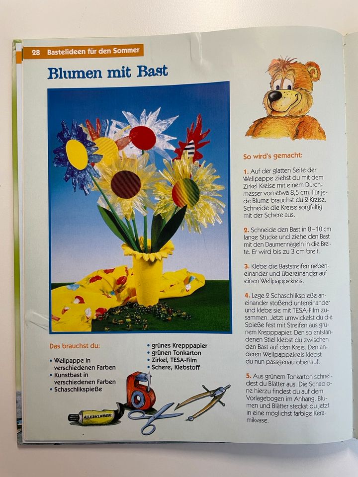 Teddy‘s Bastelbuch für Kinder in Wilstedt