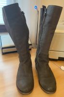 Stiefel Tommy Hilfiger Denim, Gr. 38, grau, gut erhalten Nordrhein-Westfalen - Werl Vorschau