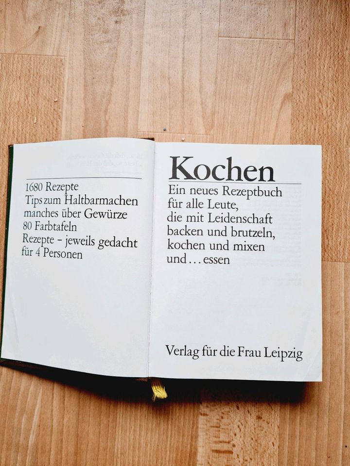 DDR Kochbuch 1680 Rezepte in Plauen
