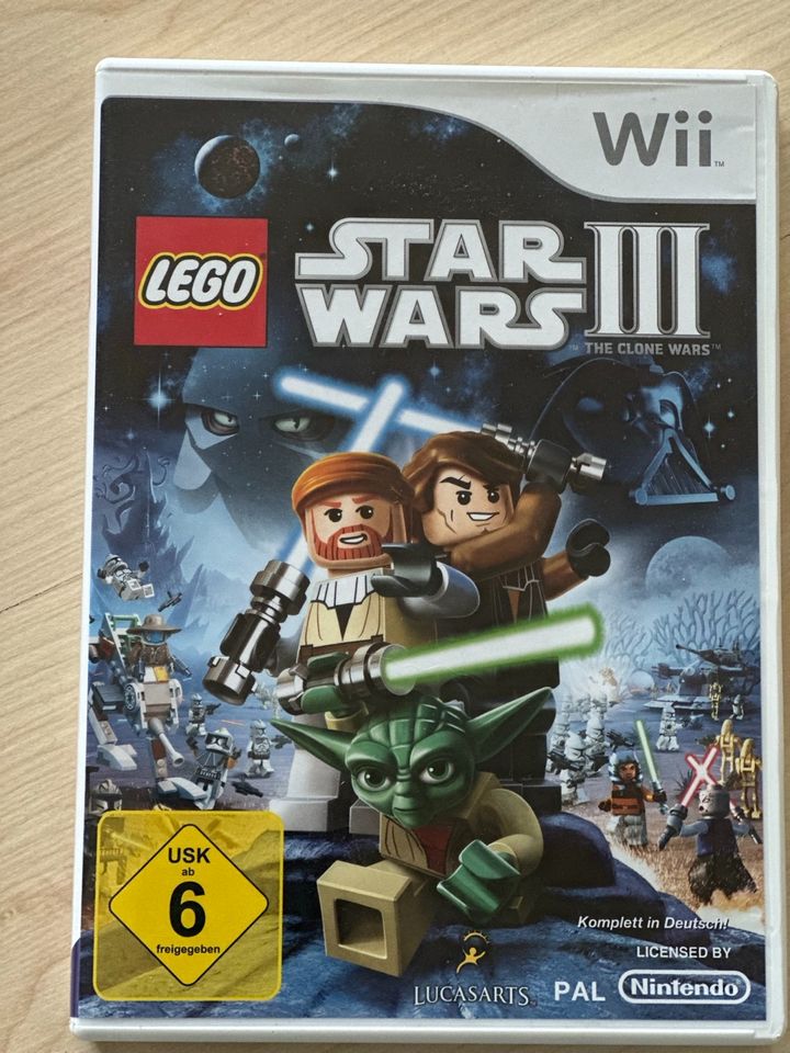 Wii Star Wars Lego 3 in Füssen