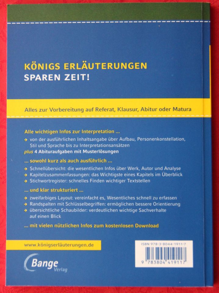 Königs Erläuterungen - Jeremias Gotthelf Die schwarze Spinne in Ingolstadt